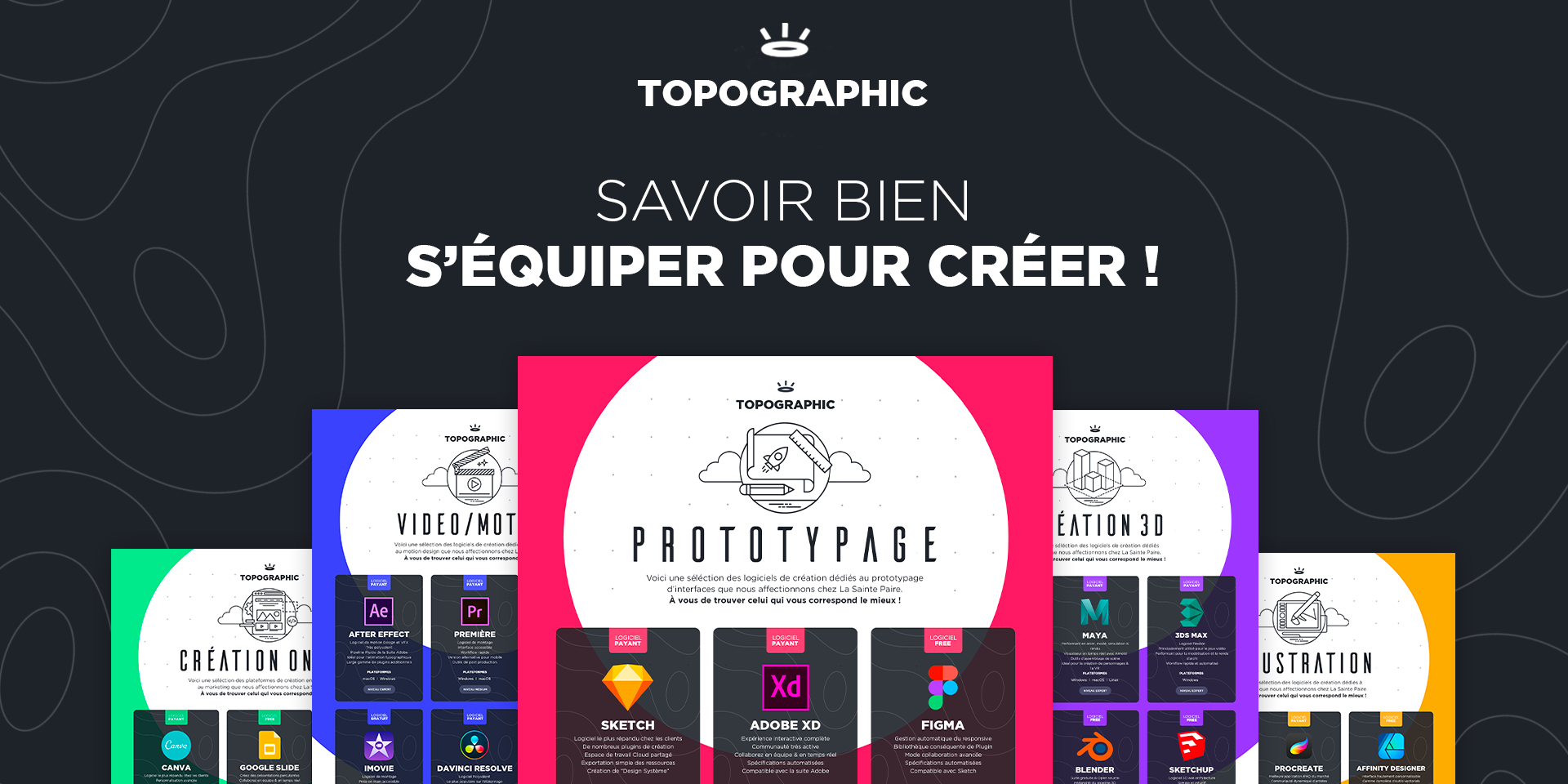 Savoir bien s'équiper pour créer