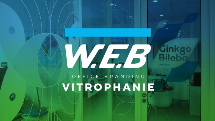 Vitrophanie Office Branding Web