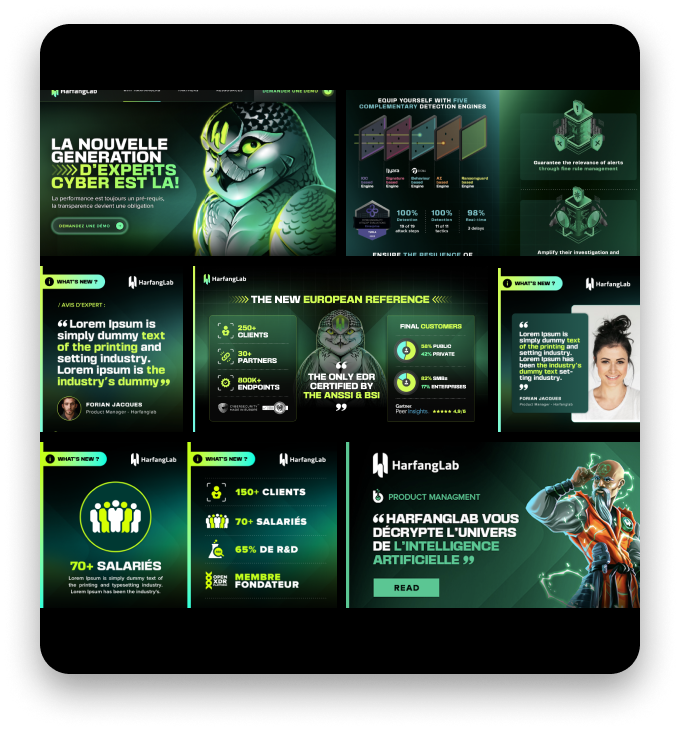 Design visuel et communication visuelle pour entreprises