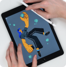 Projet d'illustration - étape Colorisation